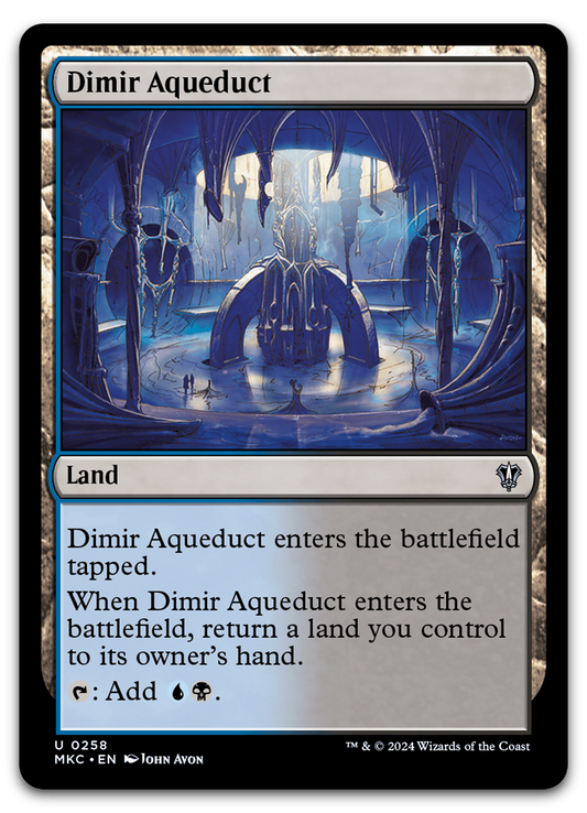 Dimir Aqueduct (Commander: Murders at Karlov Manor)