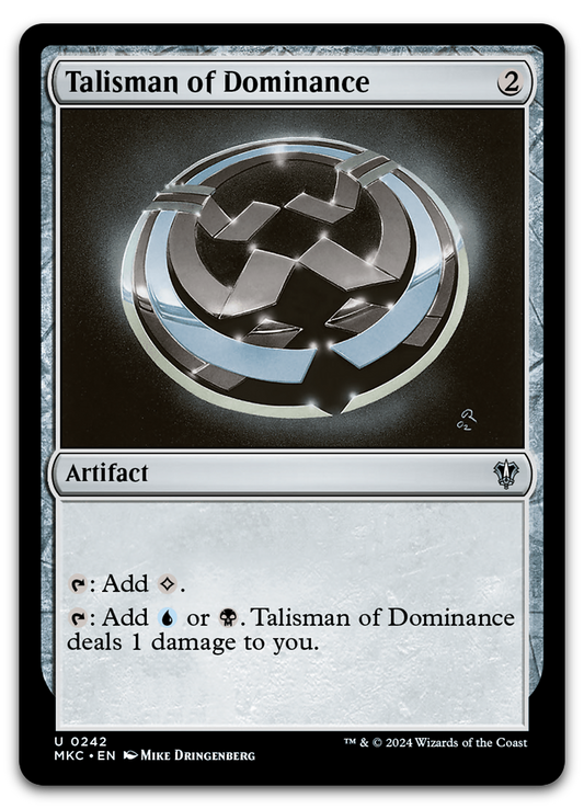 Talisman of Dominance (Commander: Murders at Karlov Manor)