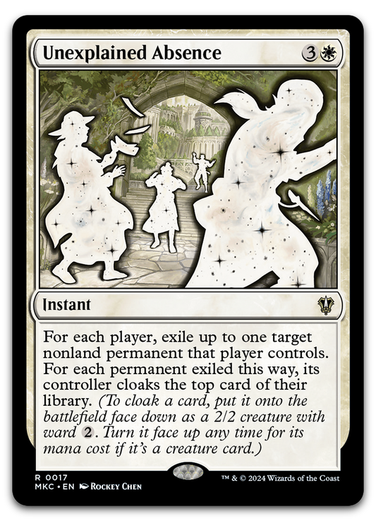 Unexplained Absence (Commander: Murders at Karlov Manor)