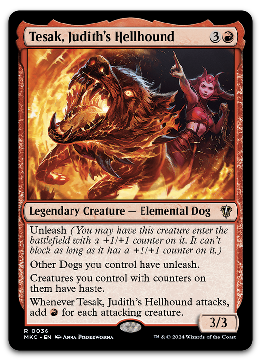 Tesak, Judith's Hellhound (Commander: Murders at Karlov Manor)