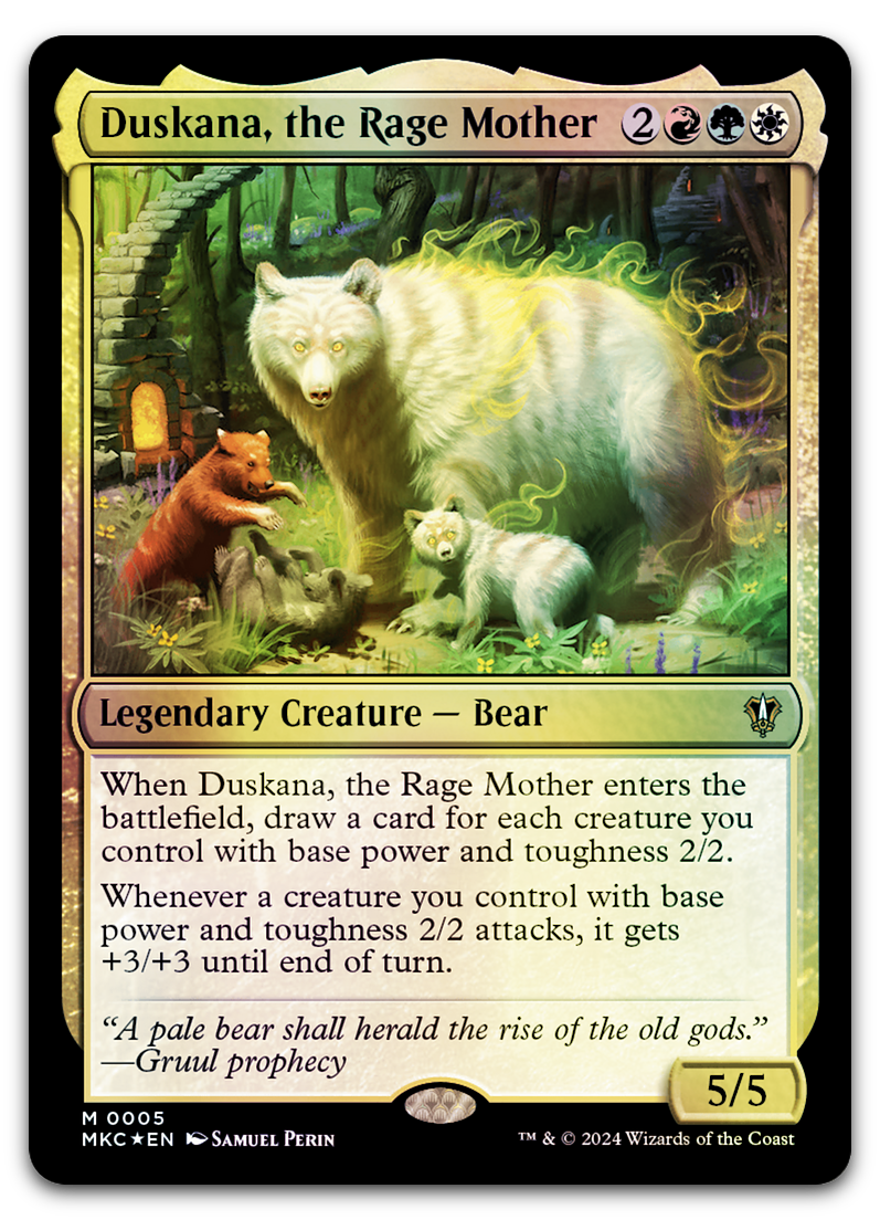 Duskana, the Rage Mother (Commander: Murders at Karlov Manor)