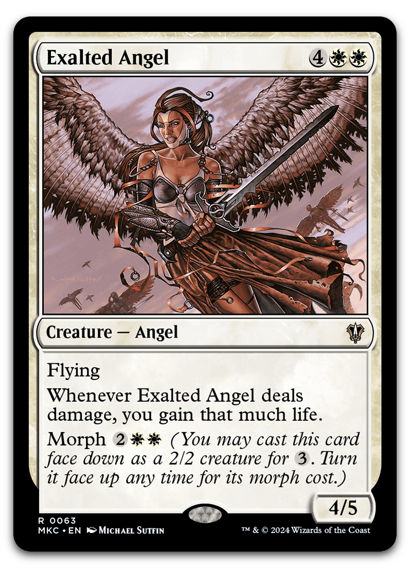 Exalted Angel (Commander: Murders at Karlov Manor)