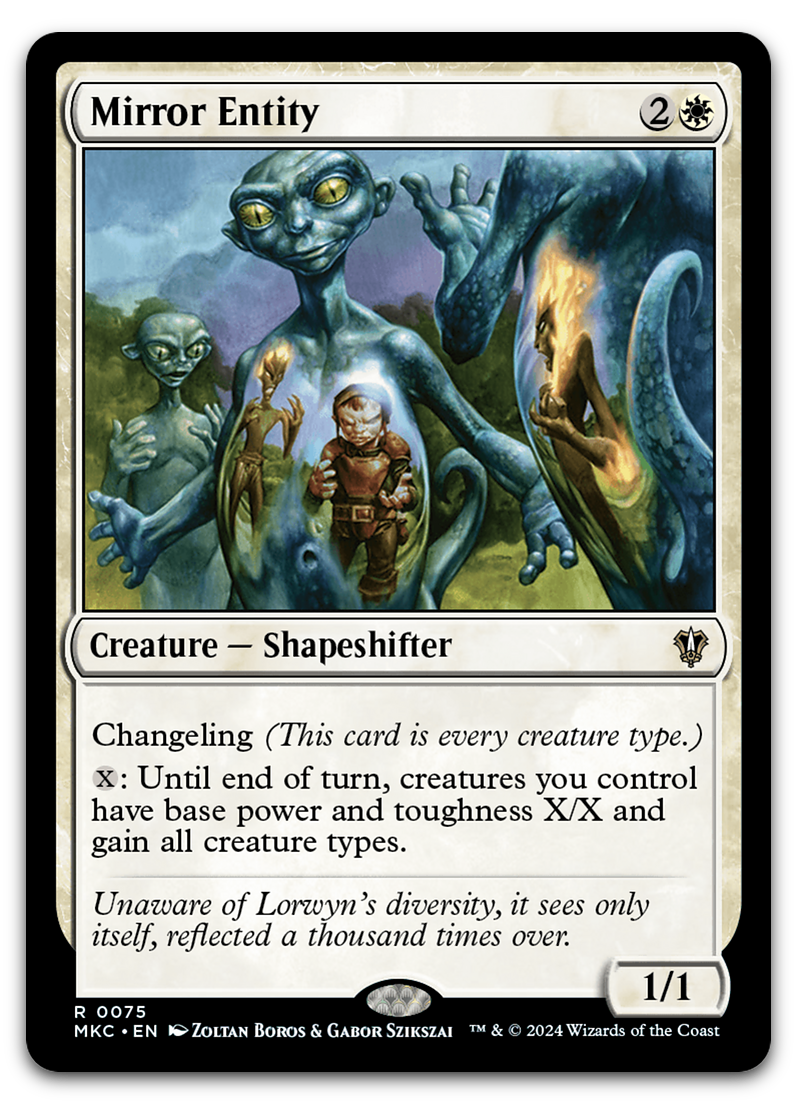 Mirror Entity (Commander: Murders at Karlov Manor)