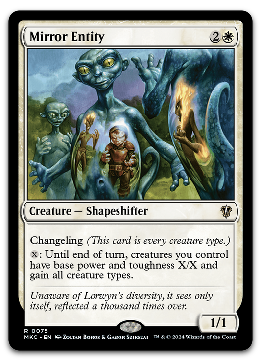 Mirror Entity (Commander: Murders at Karlov Manor)