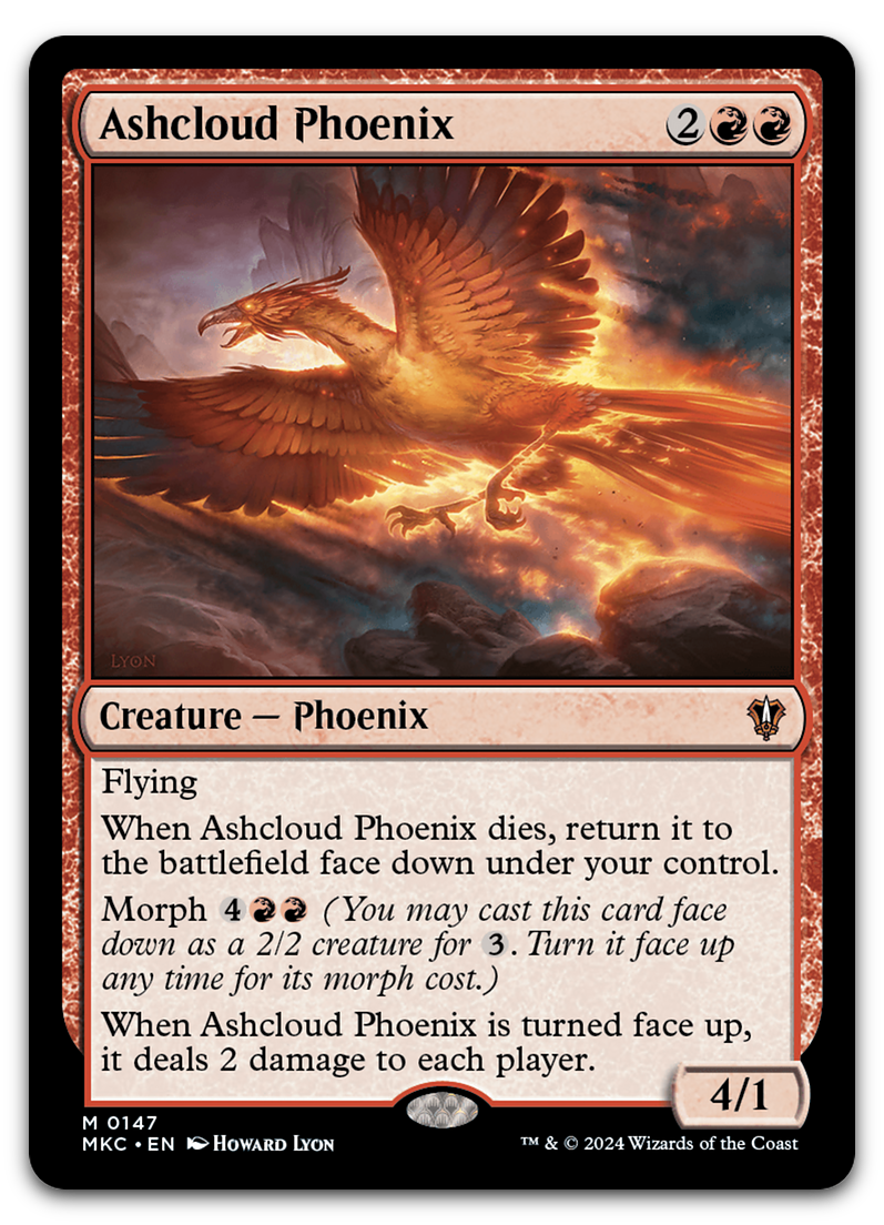 Ashcloud Phoenix (Commander: Murders at Karlov Manor)