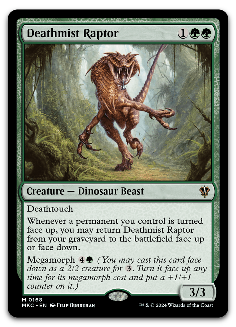 Deathmist Raptor (Commander: Murders at Karlov Manor)