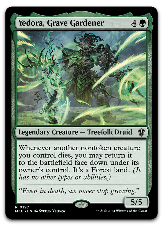 Yedora, Grave Gardener (Commander: Murders at Karlov Manor)