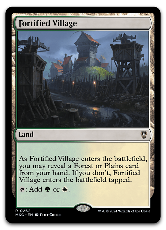 Fortified Village (Commander: Murders at Karlov Manor)