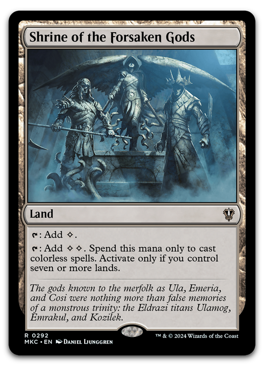 Shrine of the Forsaken Gods (Commander: Murders at Karlov Manor)