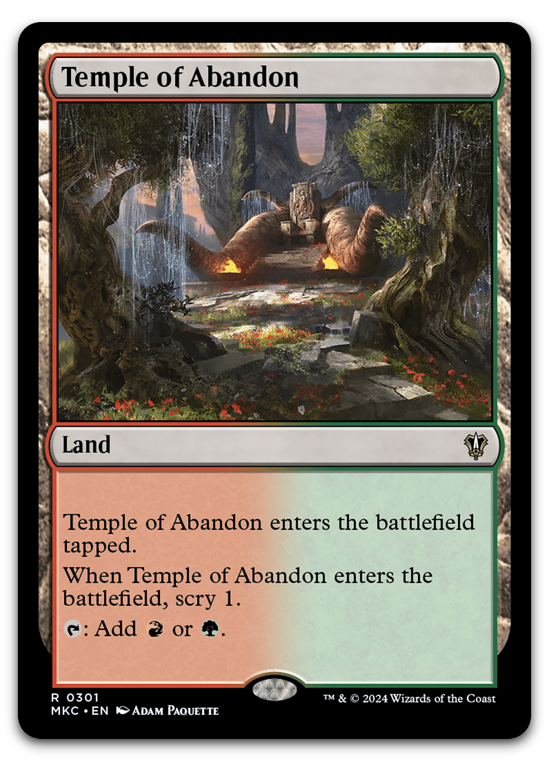 Temple of Abandon (Commander: Murders at Karlov Manor)