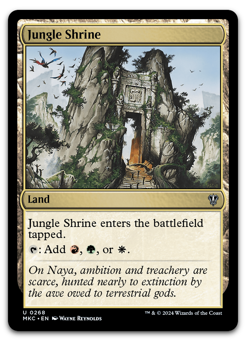 Jungle Shrine (Commander: Murders at Karlov Manor)