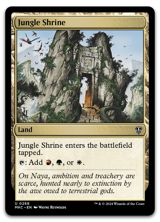 Jungle Shrine (Commander: Murders at Karlov Manor)