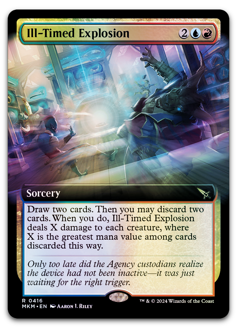 Ill-Timed Explosion (Extended Art) (Murders at Karlov Manor)