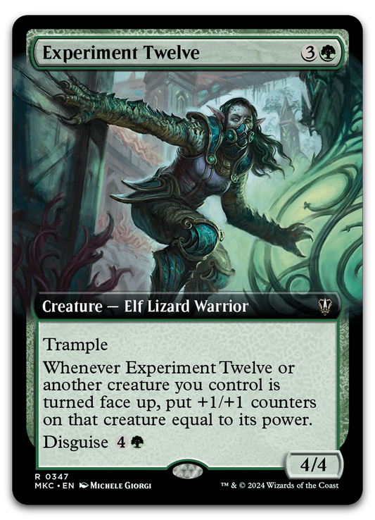 Experiment Twelve (Extended Art) (Commander: Murders at Karlov Manor)