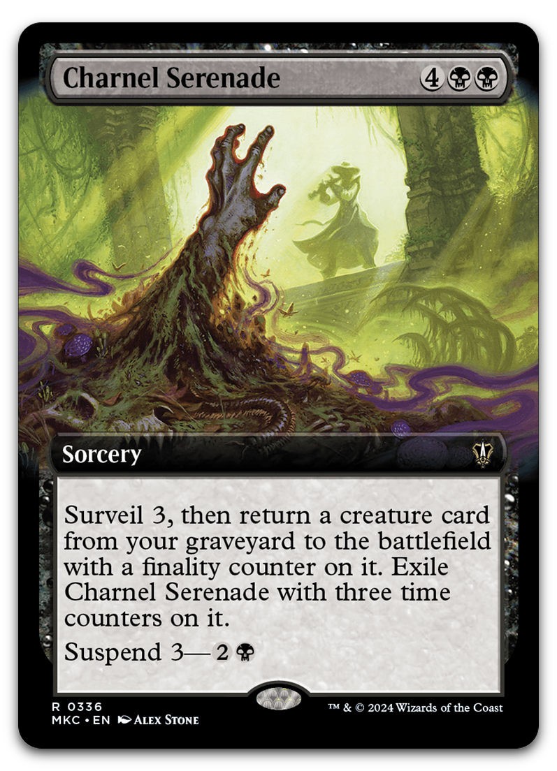 Charnel Serenade (Extended Art) (Commander: Murders at Karlov Manor)