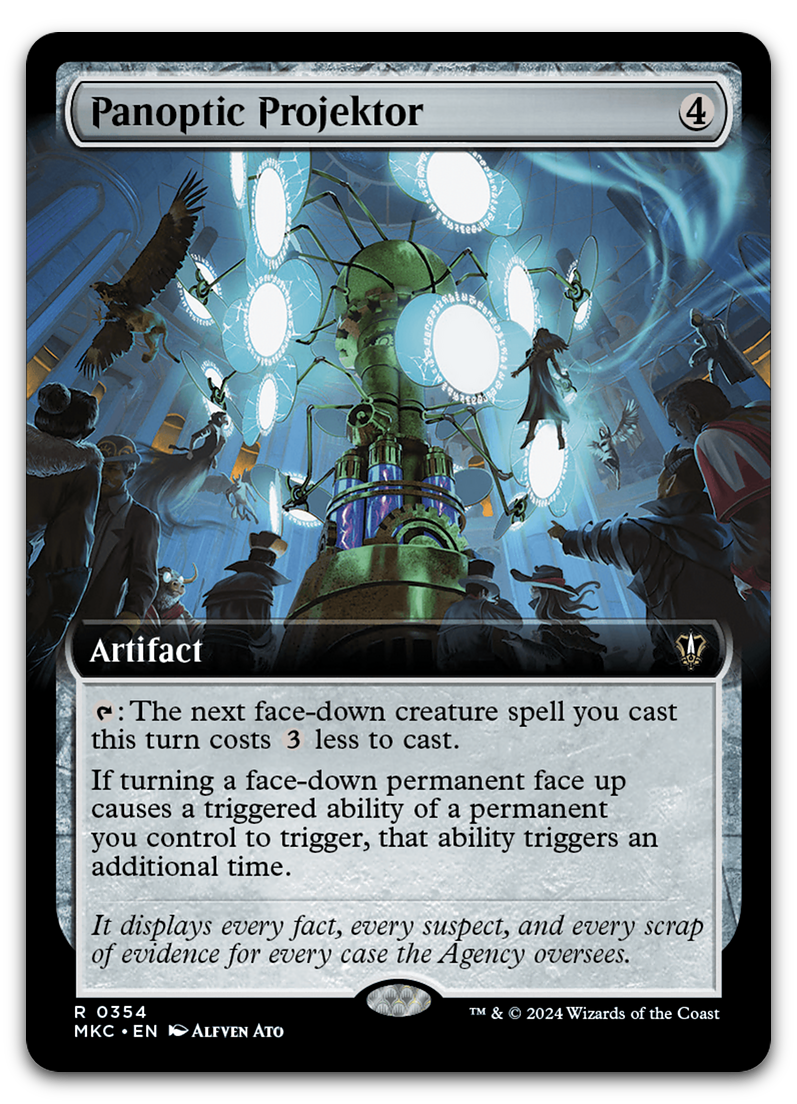 Panoptic Projektor (Extended Art) (Commander: Murders at Karlov Manor)
