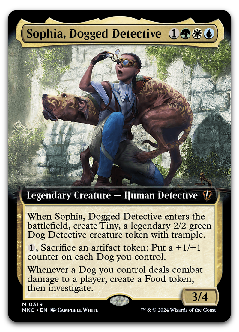 Sophia, Dogged Detective (Extended Art) (Commander: Murders at Karlov Manor)