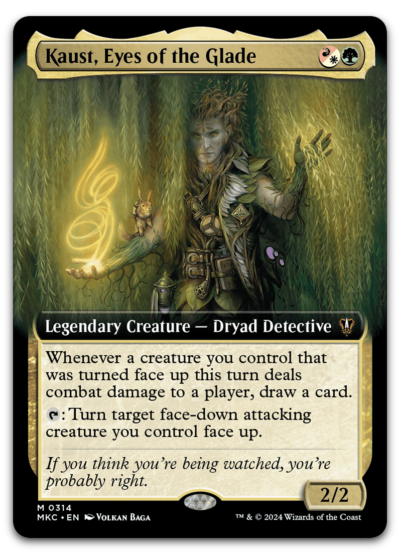 Kaust, Eyes of the Glade (Extended Art) (Commander: Murders at Karlov Manor)