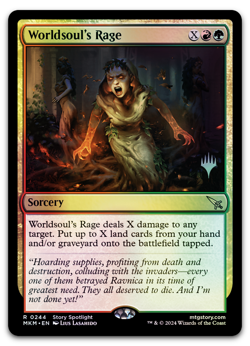 Worldsoul's Rage (Promo Pack: Murders at Karlov Manor)