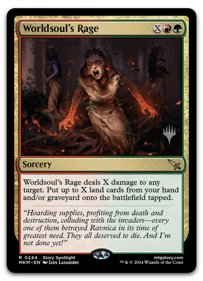 Worldsoul's Rage (Promo Pack: Murders at Karlov Manor)