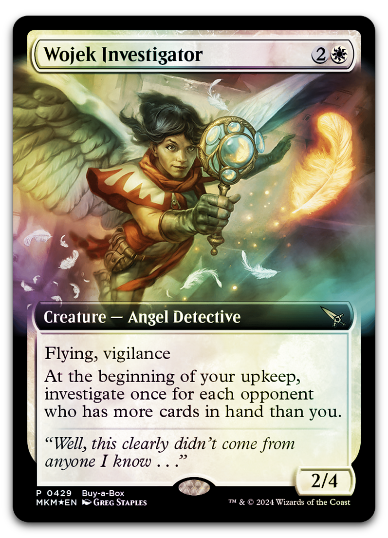 Wojek Investigator (Buy-A-Box Promos)