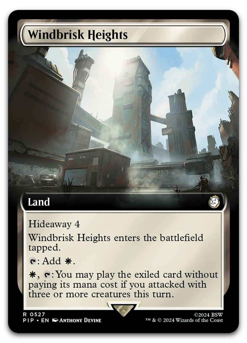 Windbrisk Heights (Extended Art) (Universes Beyond: Fallout)