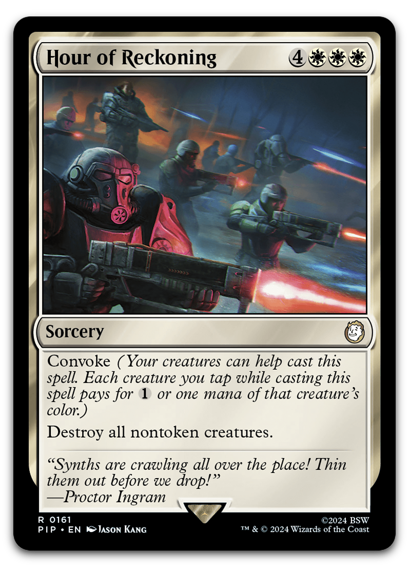 Hour of Reckoning (Universes Beyond: Fallout)