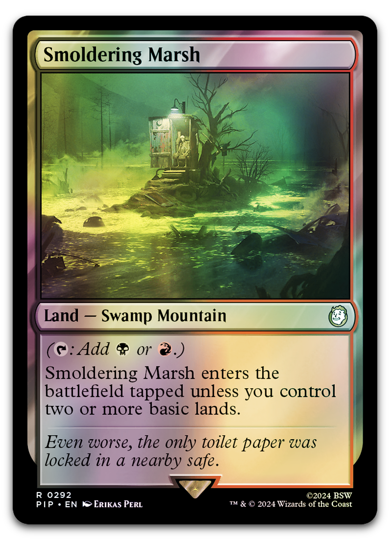 Smoldering Marsh (Universes Beyond: Fallout)