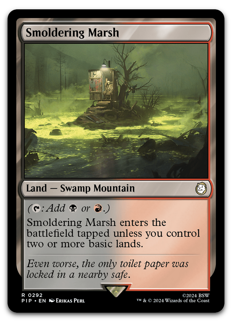 Smoldering Marsh (Universes Beyond: Fallout)