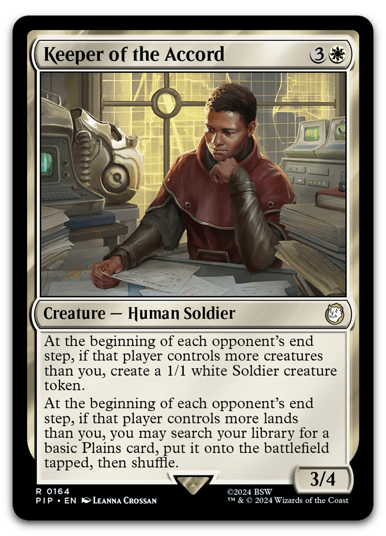 Keeper of the Accord (Universes Beyond: Fallout)