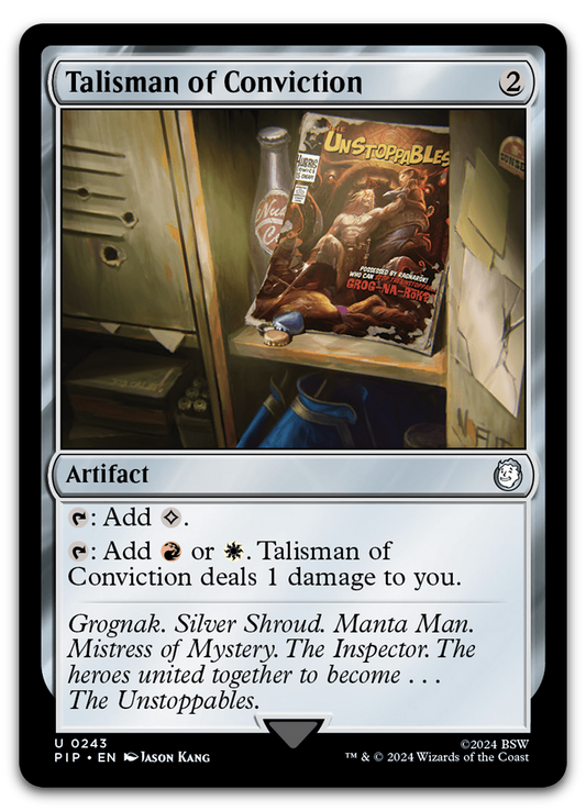 Talisman of Conviction (Universes Beyond: Fallout)