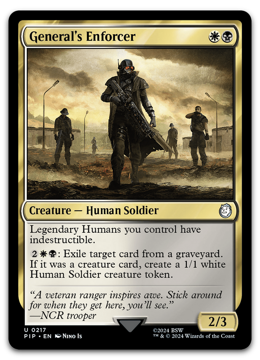 General's Enforcer (Universes Beyond: Fallout)