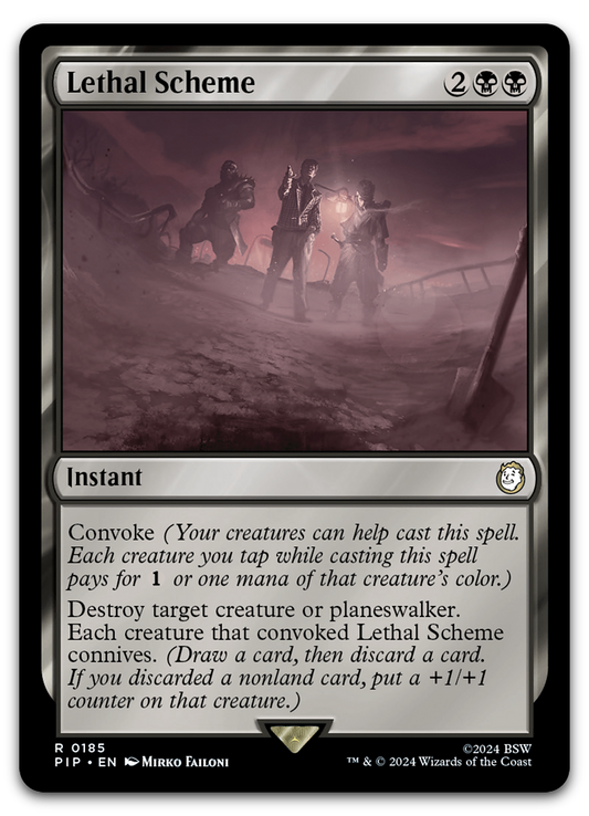 Lethal Scheme (Universes Beyond: Fallout)