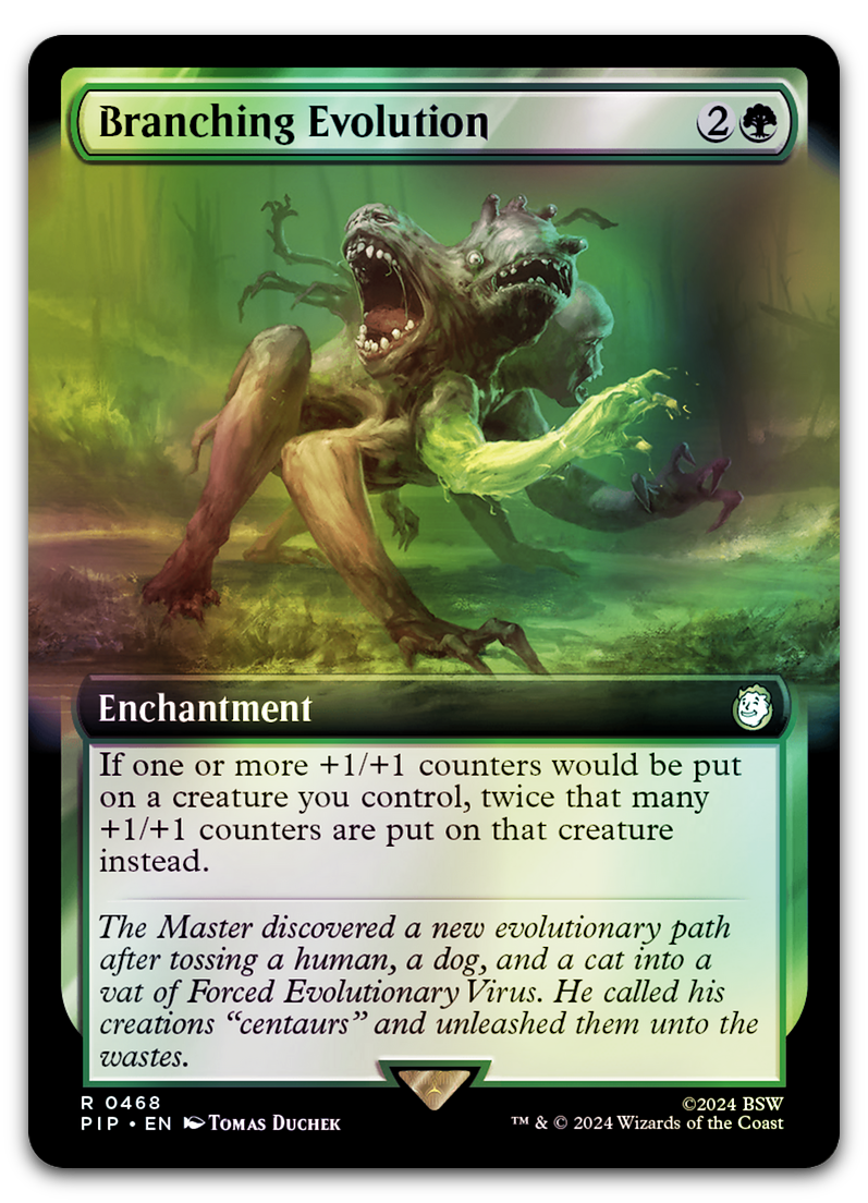 Branching Evolution (Extended Art) (Universes Beyond: Fallout)