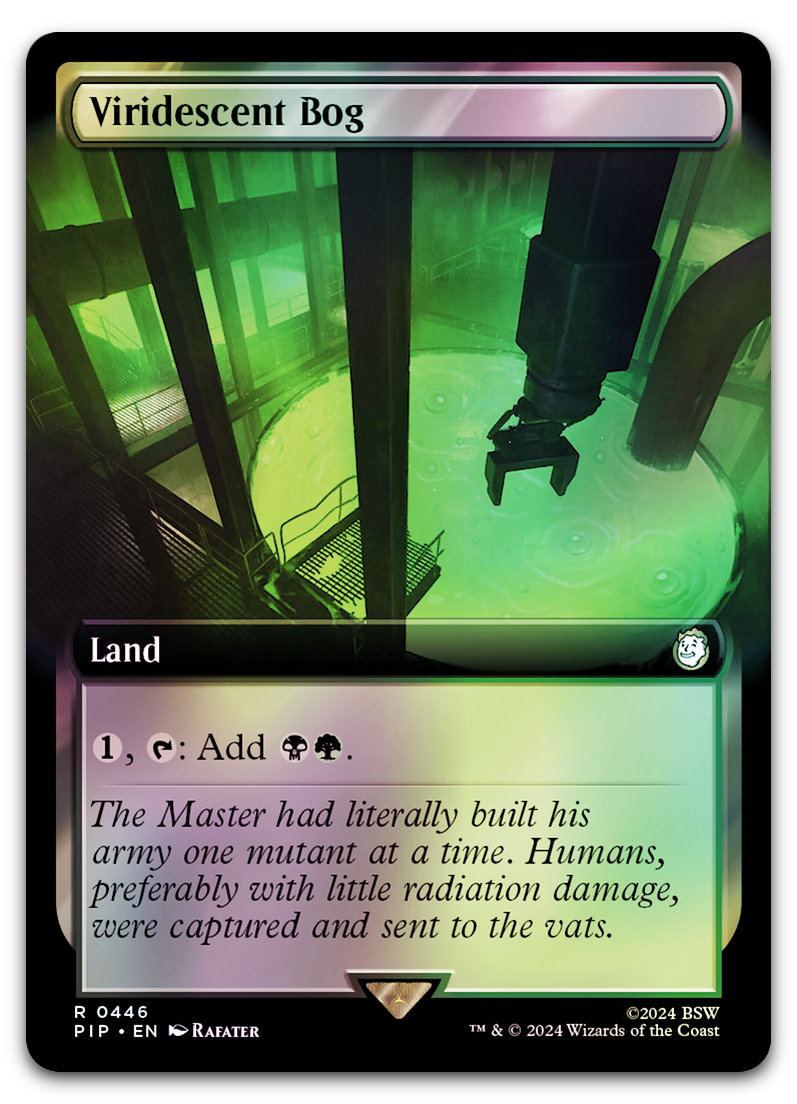 Viridescent Bog (Extended Art) (Universes Beyond: Fallout)
