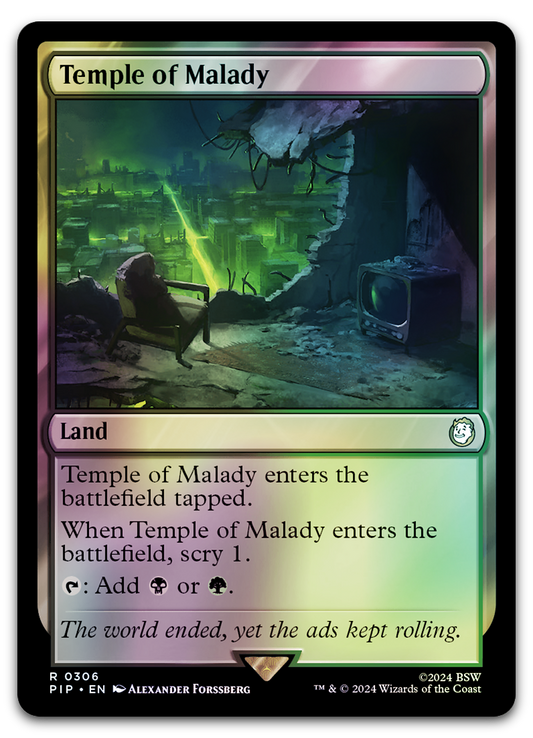 Temple of Malady (Universes Beyond: Fallout)