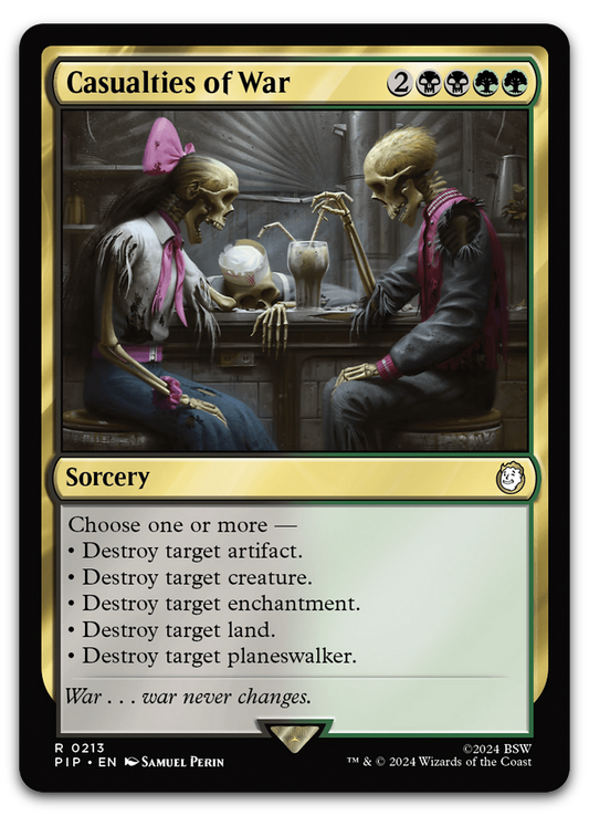 Casualties of War (Universes Beyond: Fallout)