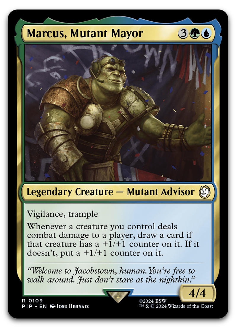 Marcus, Mutant Mayor (Universes Beyond: Fallout)