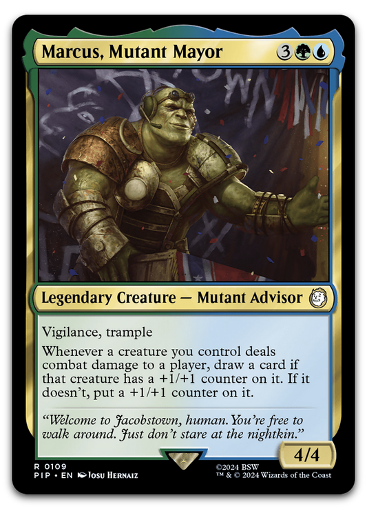 Marcus, Mutant Mayor (Universes Beyond: Fallout)