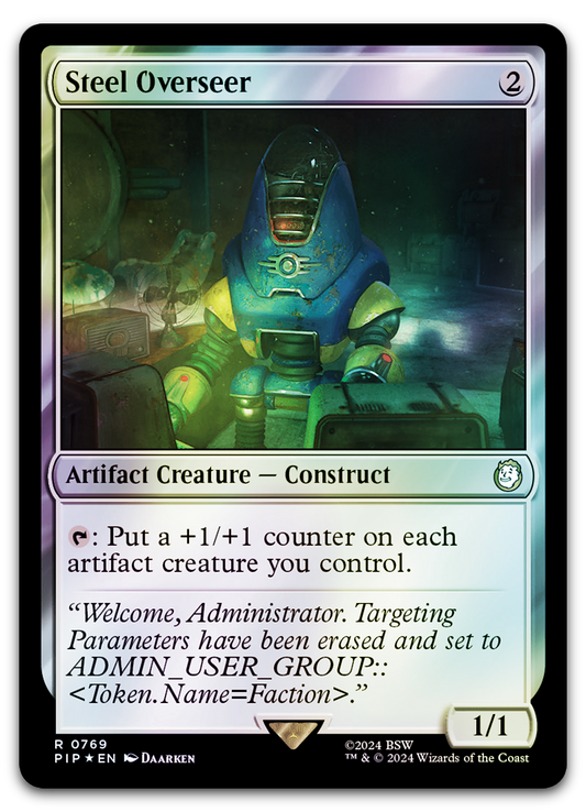 Steel Overseer (Surge Foil) (Universes Beyond: Fallout)