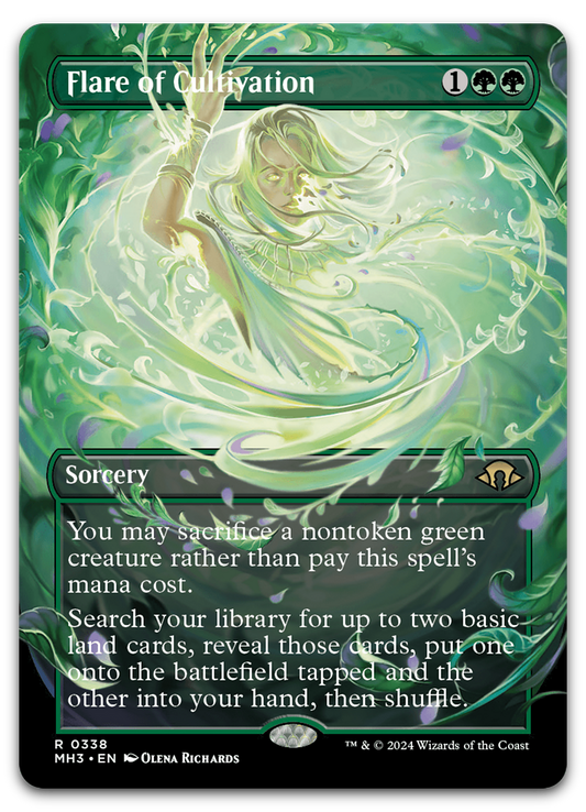 Flare of Cultivation (Borderless) (Modern Horizons 3)