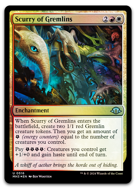 Scurry of Gremlins (Ripple Foil) (Modern Horizons 3)