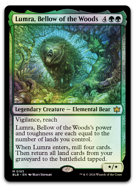 Lumra, Bellow of the Woods (Bloomburrow)