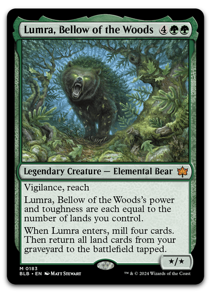 Lumra, Bellow of the Woods (Bloomburrow)