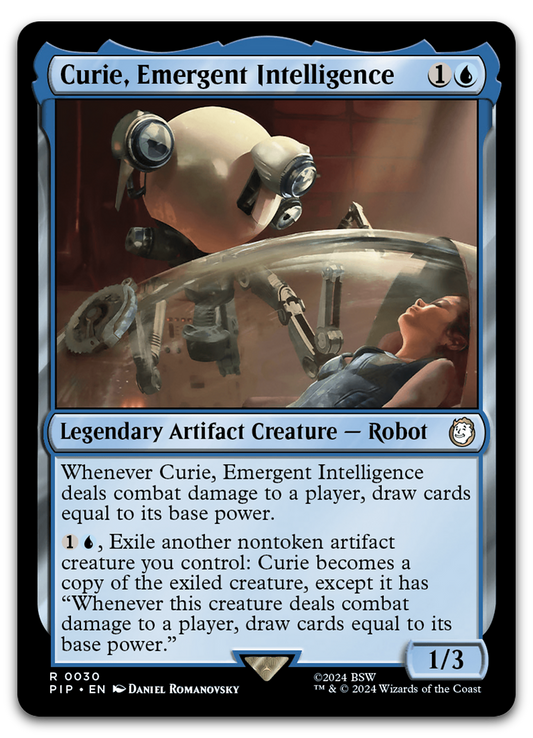 Curie, Emergent Intelligence (Universes Beyond: Fallout)