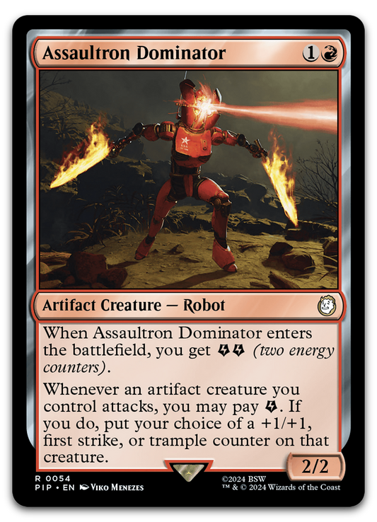 Assaultron Dominator (Universes Beyond: Fallout)