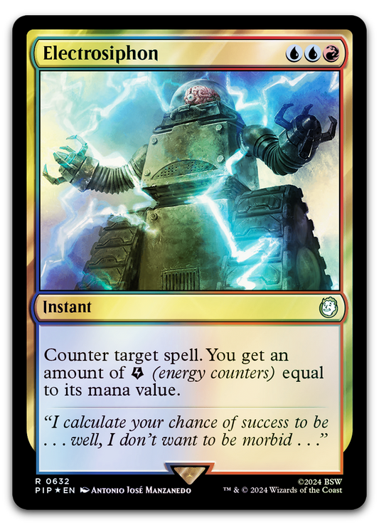 Electrosiphon (Surge Foil) (Universes Beyond: Fallout)