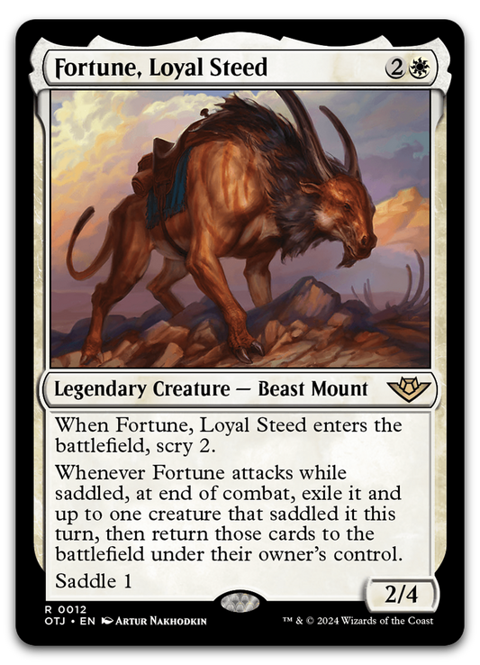 Fortune, Loyal Steed (Outlaws of Thunder Junction)