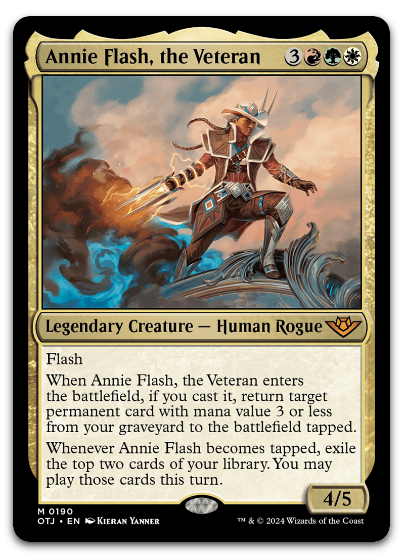 Annie Flash, the Veteran (Outlaws of Thunder Junction)