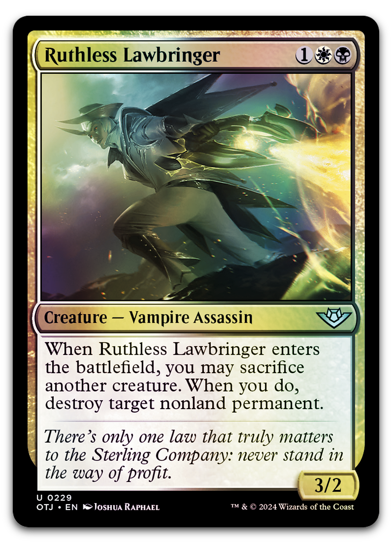 Ruthless Lawbringer (Outlaws of Thunder Junction)